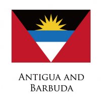 ANTIGUA AND BARBUDA Flags light iron ons