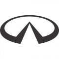 Infiniti logo Light Iron On Stickers (Heat Transfers) version 1