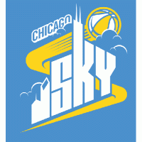 Chicago Sky 2006-Pres Alternate Logo Light Iron-on Stickers (Heat Transfers)