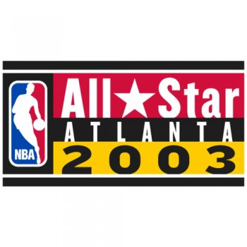 NBA All-Star Game Primary Logo  Light Iron-on Stickers (Heat Transfers)