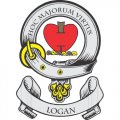 Logan Clan Badge Light Iron On Stickers (Heat Transfers)