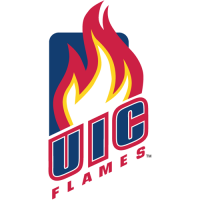 Illinois-Chicago Flames 2008-Pres Primary Logo Light Iron-on Stickers (Heat Transfers)