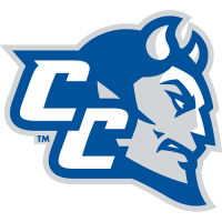 CCSU Blue Devils 2012-Pres Secondary Logo Light Iron-on Stickers (Heat Transfers)