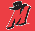 High Desert Mavericks cap logo (1991-pres)Light Iron-on Stickers (Heat Transfers) 01