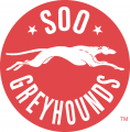 1985 86-1994 95 Sault Ste. Marie Greyhounds Primary Logo Light Iron-on Stickers (Heat Transfers)