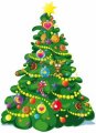 Personalized Christmas Trees Light Iron On Stickers (Heat Transfers) 9