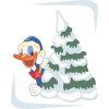 Donald Duck Light Iron On Stickers (Heat Transfers) version 13