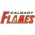 Calgary Flames Script Logo  Light Iron-on Stickers (Heat Transfers) version 1