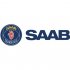 Saab logo Light Iron On Stickers (Heat Transfers) version 2