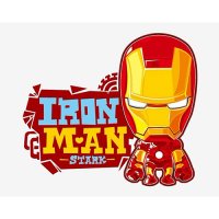 Iron Man light t shirt iron on transfer