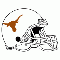 1977-Pres Texas Longhorns Helmet Logo Light Iron-on Stickers (Heat Transfers)