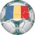 Romania Soccer Light Iron-on Stickers (Heat Transfers)