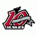 2005 06 Rouyn-Noranda Huskies Anniversary Logo Light Iron-on Stickers (Heat Transfers)