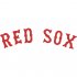 Boston Red Sox Script Logo  Light Iron-on Stickers (Heat Transfers)