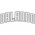 Orlando Magic Script Logo  Light Iron-on Stickers (Heat Transfers) version 2