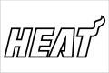 Miami Heat Wordmark Logo 2012 13-Pres Light Iron-on Stickers (Heat Transfers) 2