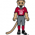 2003-Pres Washington State Cougars Mascot Logo Light Iron-on Stickers (Heat Transfers)