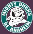 Anaheim Ducks Alternate Logo  Light Iron-on Stickers (Heat Transfers) version 1