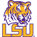 2002-Pres LSU Tigers Alternate Logo Light Iron-on Stickers (Heat Transfers)