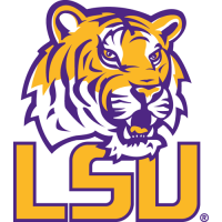 2002-Pres LSU Tigers Alternate Logo Light Iron-on Stickers (Heat Transfers)