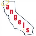 Los Angeles Angels of Anaheim Primary Logo  Light Iron-on Stickers (Heat Transfers)