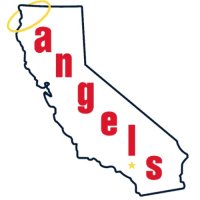 Los Angeles Angels of Anaheim Primary Logo  Light Iron-on Stickers (Heat Transfers)