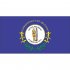 Kentucky State Flag Light Iron On Stickers (Heat Transfers)