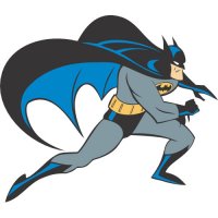 Batman Light Iron On Stickers (Heat Transfers) version 9