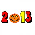 2013 Halloween Party shirt Heat transfer