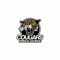 2005 06-2007 08 Prince George Cougars Alternate Logo Light Iron-on Stickers (Heat Transfers)