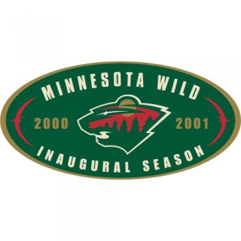 Minnesota Wild Anniversary Logo  Light Iron-on Stickers (Heat Transfers)