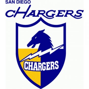 San Diego Chargers Alternate Logo  Light Iron-on Stickers (Heat Transfers)