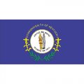 Kentucky State Flag Light Iron On Stickers (Heat Transfers)