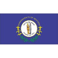 Kentucky State Flag Light Iron On Stickers (Heat Transfers)