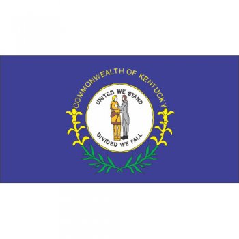 Kentucky State Flag Light Iron On Stickers (Heat Transfers)