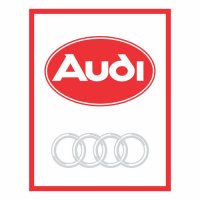 Audi logo Light Iron On Stickers (Heat Transfers) version 2