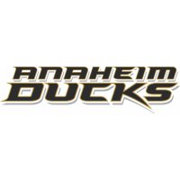 Anaheim Ducks Script Logo  Light Iron-on Stickers (Heat Transfers) version 2