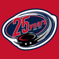 2010 11 Lethbridge Hurricanes Anniversary Logo Light Iron-on Stickers (Heat Transfers)