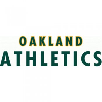 Oakland Athletics Script Logo  Light Iron-on Stickers (Heat Transfers) version 1