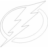 Tampa Bay Lightning Alternate Logo  Light Iron-on Stickers (Heat Transfers)