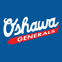 1994 95-2005 06 Oshawa Generals Alternate Logo Light Iron-on Stickers (Heat Transfers)