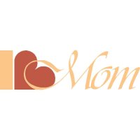 I love MOM Light Iron On Stickers (Heat Transfers) version 1