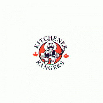 1991 92 Kitchener Rangers Primary Logo Light Iron-on Stickers (Heat Transfers)