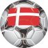 Denmark Soccer Light Iron-on Stickers (Heat Transfers)