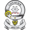 Jardine Clan Badge Light Iron On Stickers (Heat Transfers)