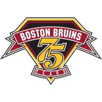 Boston Bruins Anniversary Logo  Light Iron-on Stickers (Heat Transfers)